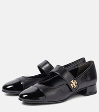 Tory Burch Logo leather Mary Jane pumps