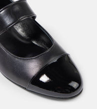 Tory Burch Logo leather Mary Jane pumps