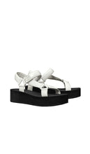 Tory Burch Mellow Platform Sandal in Black,White