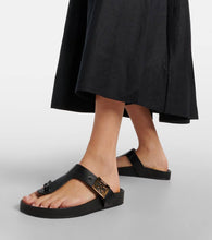 Tory Burch Mellow leather thong sandals