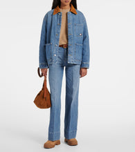 Tory Burch Mellow shearling-lined suede platform ankle boots