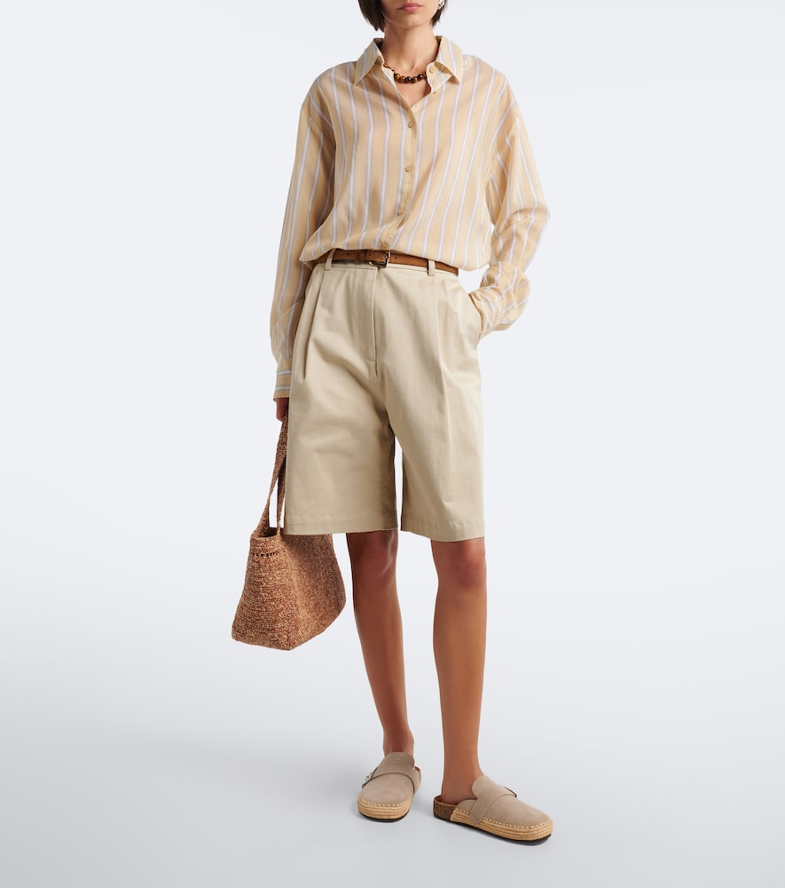 Tory Burch Mellow woven suede clogs