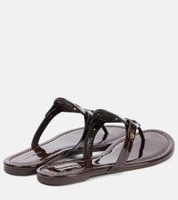Tory Burch Miller patent leather thong sandals
