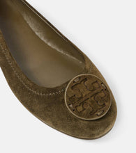 Tory Burch Minnie Travel suede ballet flats