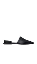 Tory Burch Pierced Mule in Black | Perfect Black & Silver Closed Toe Mules for Women