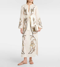 Tory Burch Printed linen kaftan