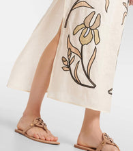 Tory Burch Printed linen kaftan