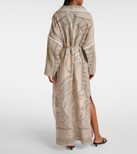 Tory Burch Printed linen tunic