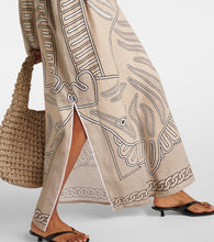 Tory Burch Printed linen tunic