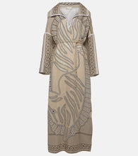 Tory Burch Printed linen tunic