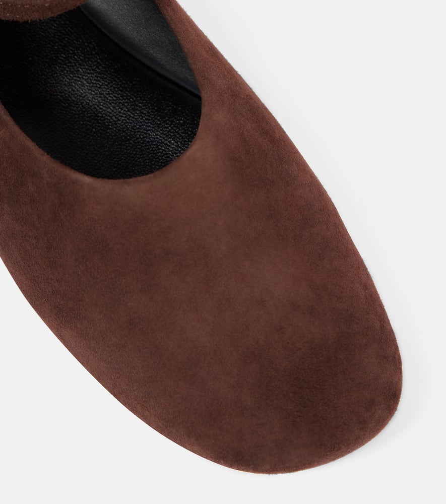 Tory Burch Suede Mary Jane flats