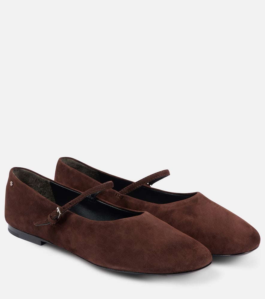 Tory Burch Suede Mary Jane flats