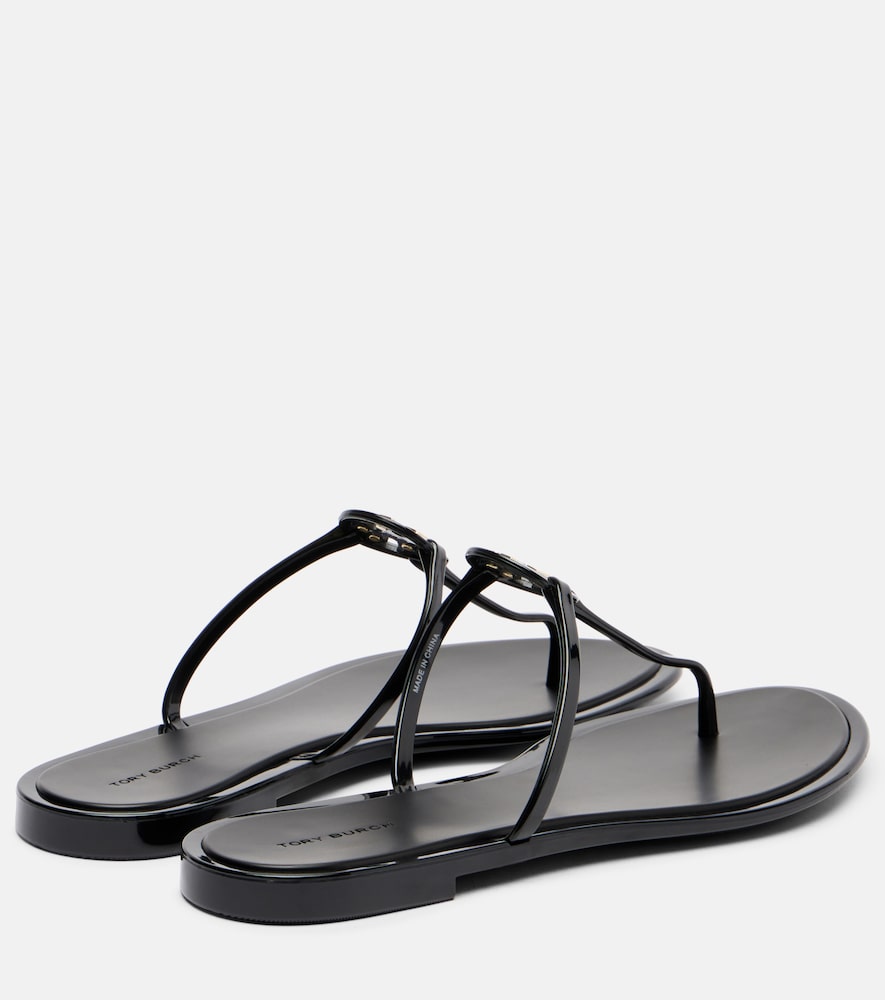 Tory Burch Embellished thong sandals in Black - Flat Sandals