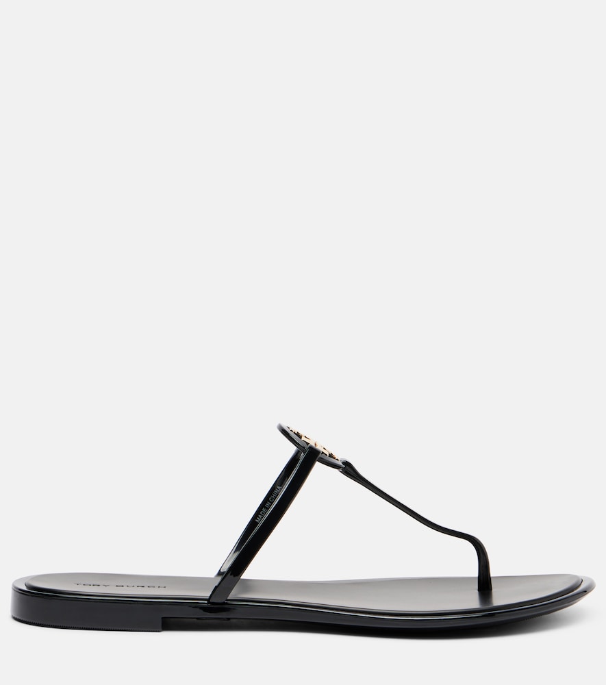 Tory Burch Embellished thong sandals in Black - Flat Sandals