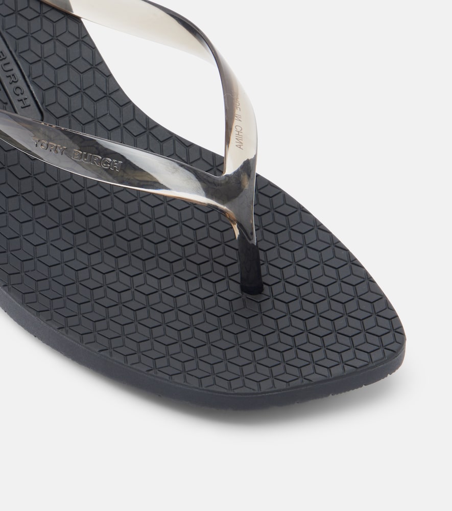 Tory Burch Thong sandals (Black) - Heeled Sandals