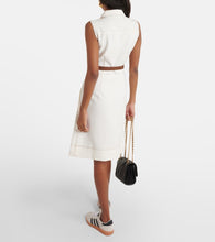 Tory Sport Belted sleeveless polo dress