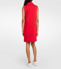 Tory Sport Contrast Stitch Polo minidress