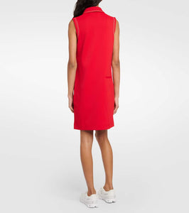 Tory Sport Contrast Stitch Polo minidress