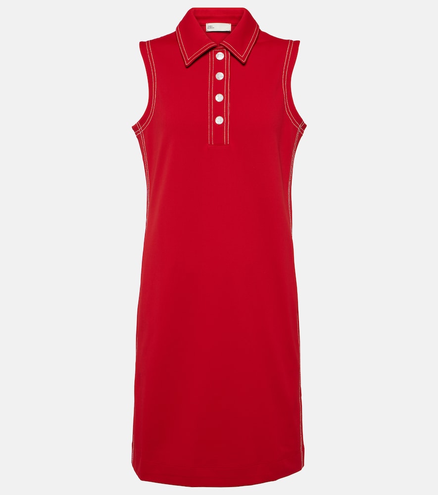 Tory Sport Contrast Stitch Polo minidress. Tory Sport 撞色缝线 Polo 迷你裙