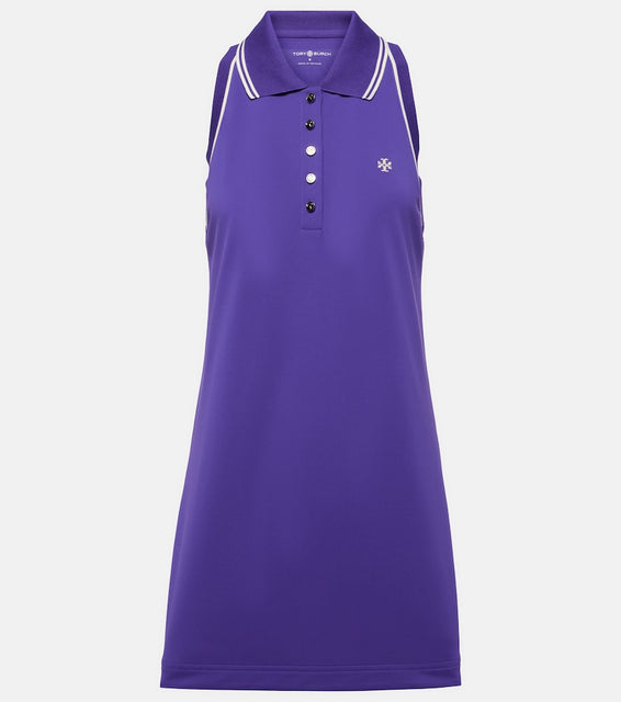 Tory Sport Piqu√É¬© minidress