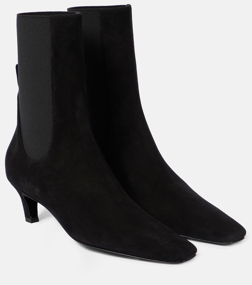 Toteme 50 suede ankle boots - Toteme 50 绒面革踝靴