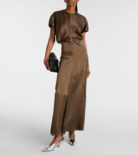 Toteme 55 mirrored leather pumps