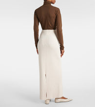 Toteme Cotton-blend boucl√É¬© maxi skirt