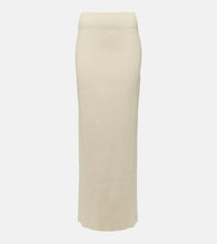 Toteme Cotton-blend boucl√É¬© maxi skirt - Toteme 棉混纺圈圈纱长裙