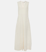 Toteme Cotton-blend maxi dress. Toteme 棉混纺长款连衣裙
