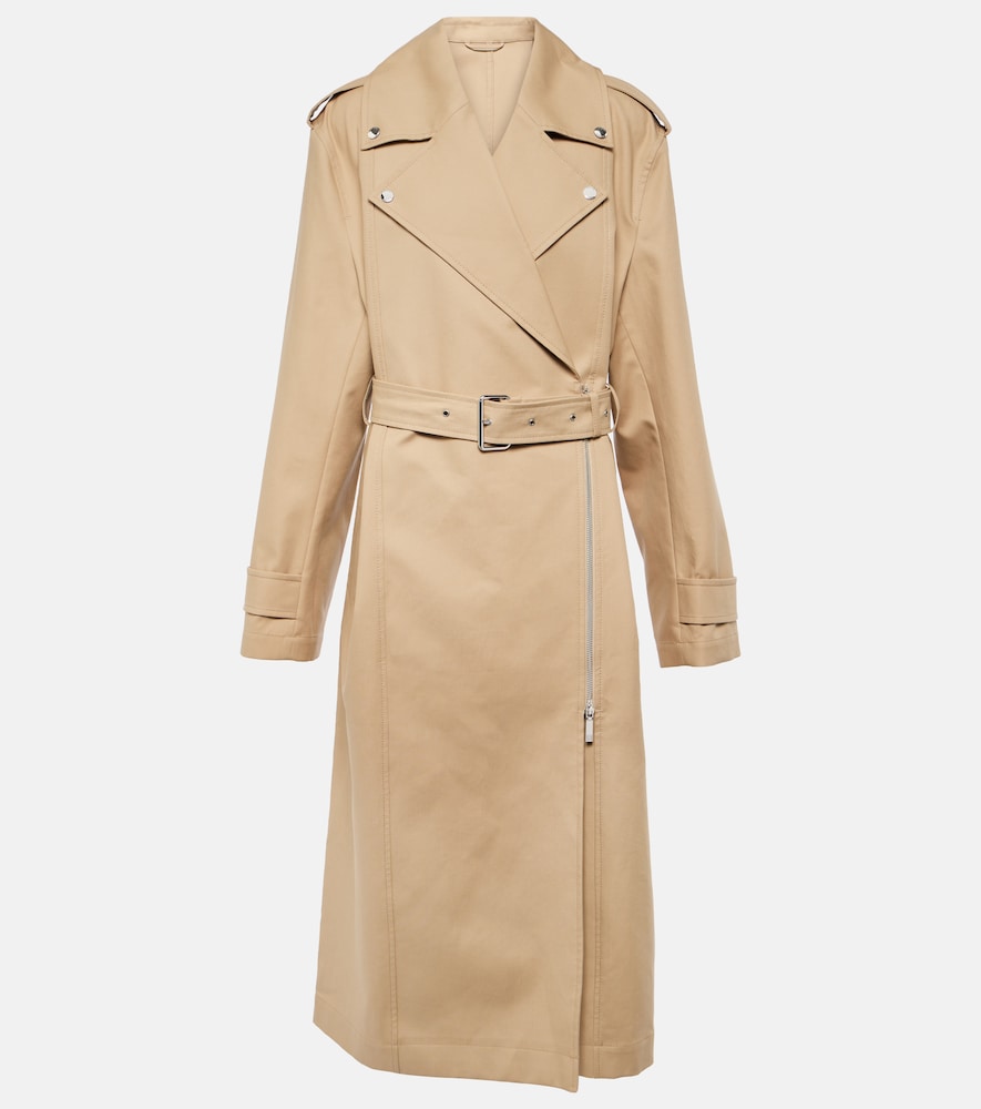 Toteme Cotton trench coat - 图腾棉质风衣