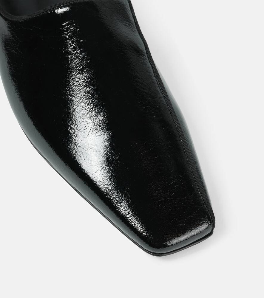 Toteme Crinkled leather loafers