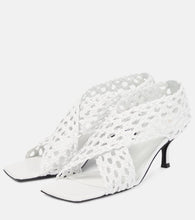 Toteme Crochet and leather sandals