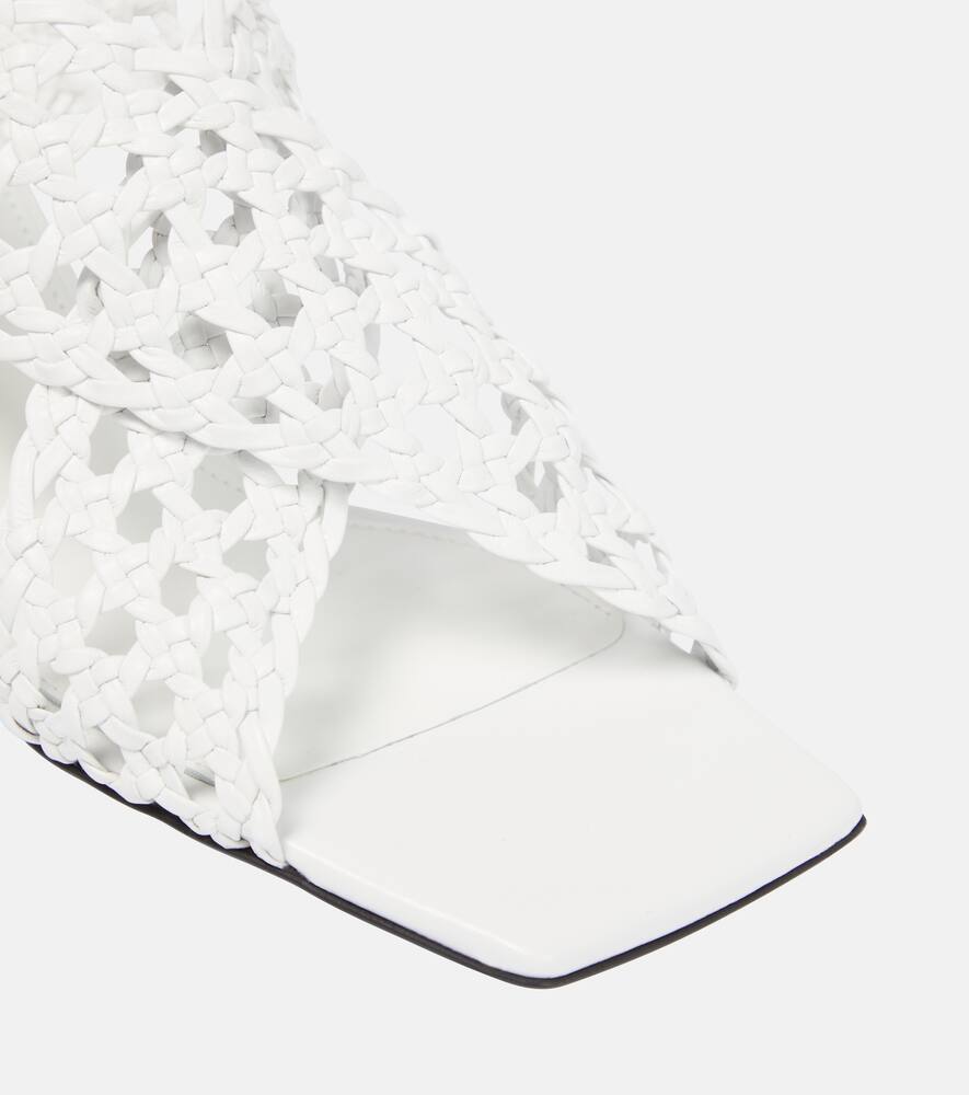 Toteme Crochet and leather sandals