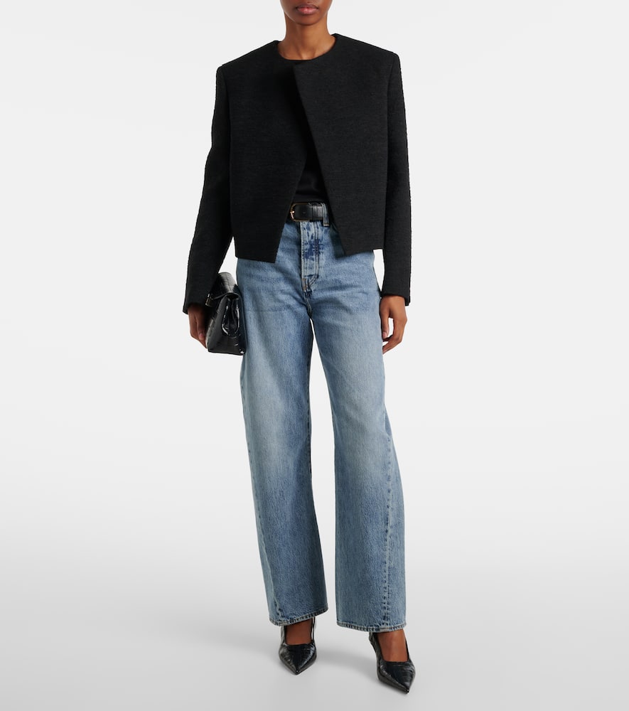 Toteme Cropped boucl√É¬© jacket