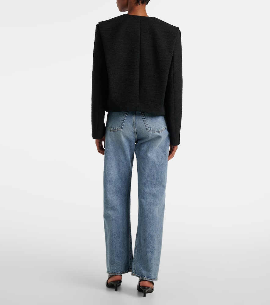 Toteme Cropped boucl√É¬© jacket