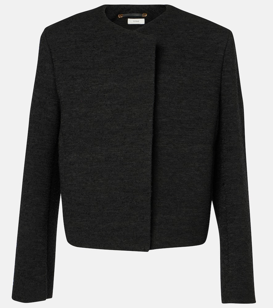Toteme Cropped boucl√É¬© jacket