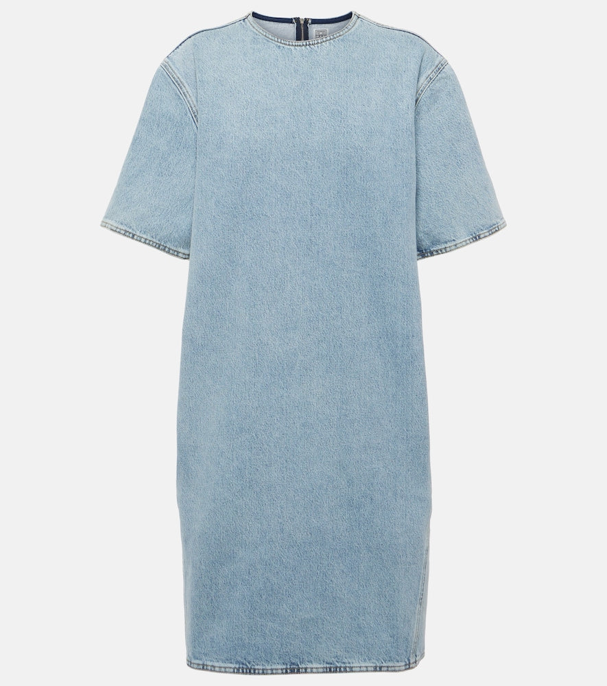 Toteme Denim midi dress. Toteme Denim 中长连衣裙
