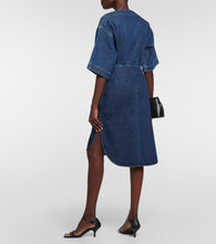 Toteme Denim midi skirt