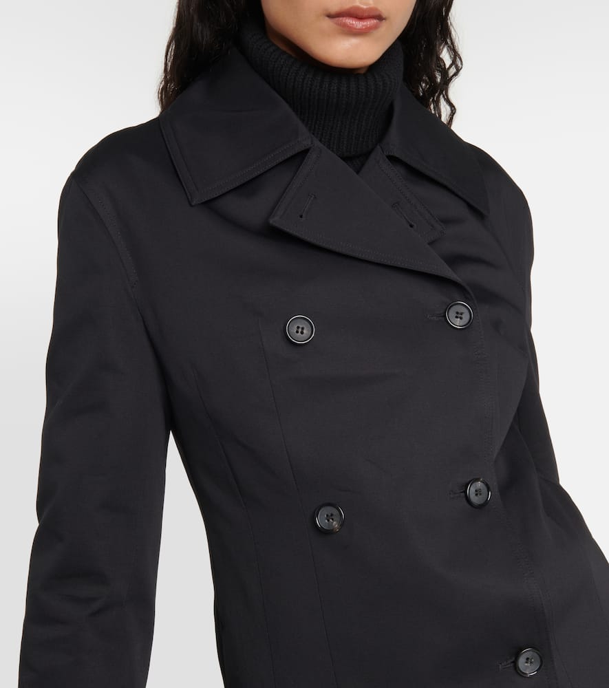 Toteme Double-breasted cotton jacket