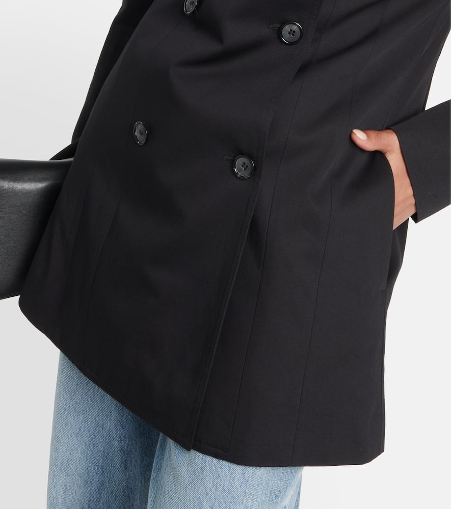 Toteme Double-breasted cotton jacket