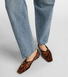 Toteme Everyday calf hair slip-on shoes