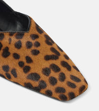 Toteme Everyday calf hair slip-on shoes