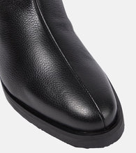 Toteme Faux fur-lined leather ankle boots