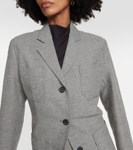 Toteme Fitted wool-blend blazer