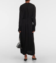 Toteme Gathered crêpe maxi dress