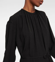 Toteme Gathered crêpe maxi dress