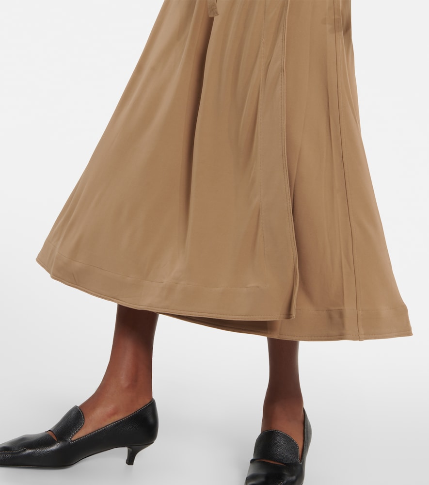 Toteme Jersey wrap skirt