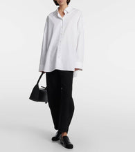 Toteme Leather and calf hair loafers