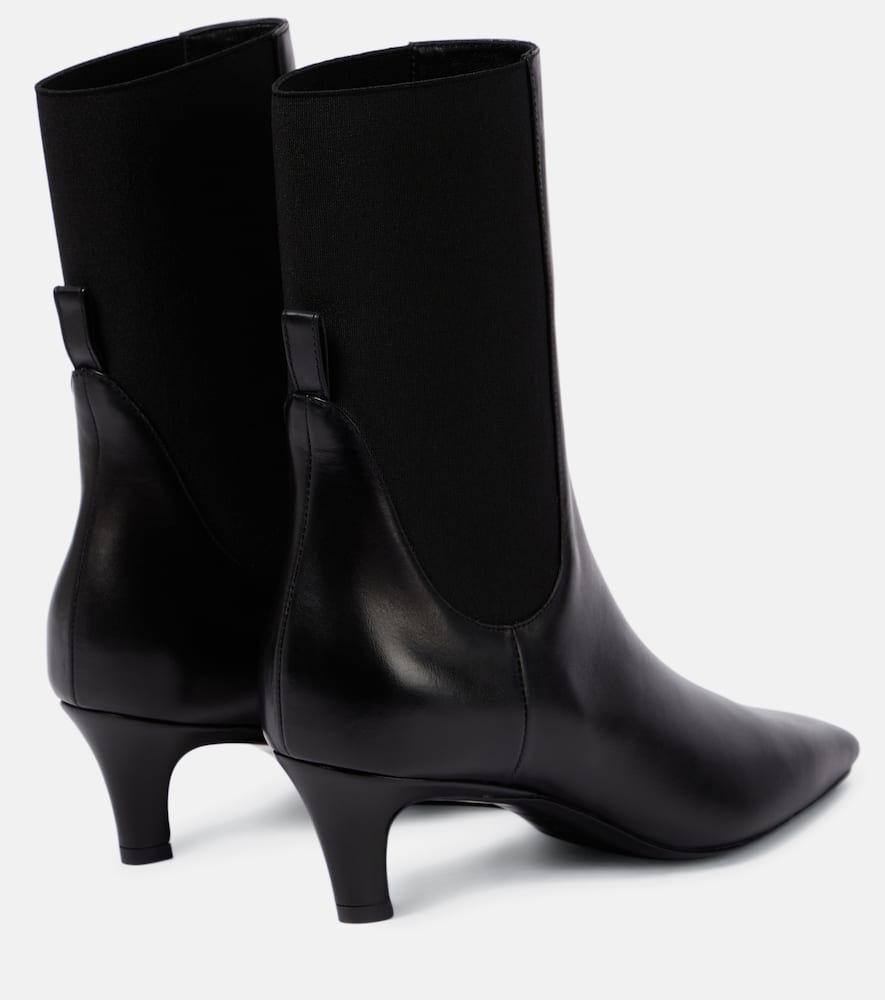 Toteme 50 leather ankle boots