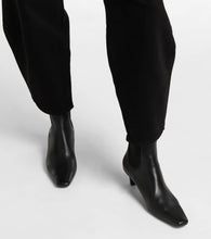 Toteme Leather ankle boots